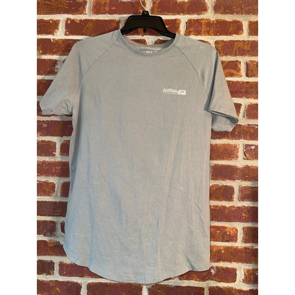 Mens Alphalete gray‎ shirt size large